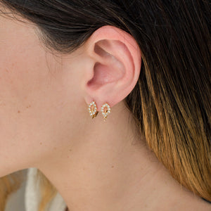 Goutte Leverback Earrings